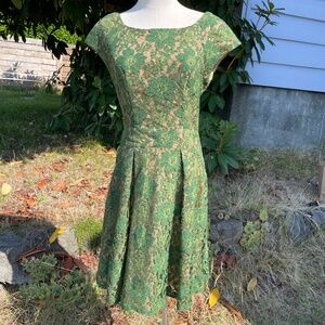 Green Lace Dress